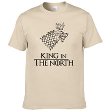 Load image into Gallery viewer, Game of Thrones T Shirt Men The North Remembers Blood Wolf