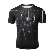 Load image into Gallery viewer, Game of Thrones T-shirt 3d Print T-shirt Iron Throne