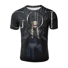 Load image into Gallery viewer, Game of Thrones T-shirt 3d Print T-shirt Iron Throne