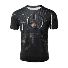 Load image into Gallery viewer, Game of Thrones T-shirt 3d Print T-shirt Iron Throne