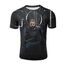 Load image into Gallery viewer, Game of Thrones T-shirt 3d Print T-shirt Iron Throne