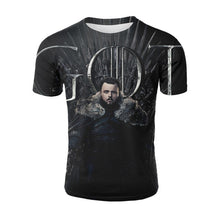 Load image into Gallery viewer, Game of Thrones T-shirt 3d Print T-shirt Iron Throne