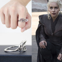 Load image into Gallery viewer, Game of Thrones Daenerys Targaryen Cosplay Ring Brooch
