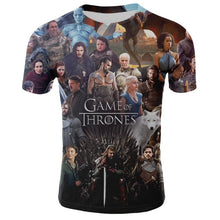 Load image into Gallery viewer, 2019 Newest Game of Thrones T-shirt