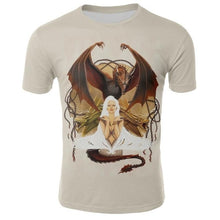 Load image into Gallery viewer, Game of Thrones figure cosplay costume T-shirt