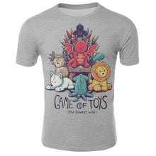 Load image into Gallery viewer, Game of Thrones figure cosplay costume T-shirt