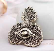 Load image into Gallery viewer, Game of Thrones House Stark of Winterfell Weirwood Metal Badge