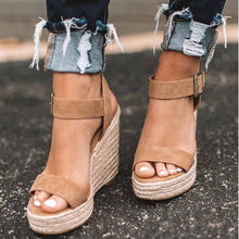 Load image into Gallery viewer, Ultra High Wedges Heel Sandals