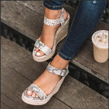 Load image into Gallery viewer, Ultra High Wedges Heel Sandals