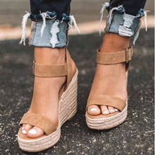 Load image into Gallery viewer, Ultra High Wedges Heel Sandals