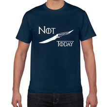 Load image into Gallery viewer, NOT TODAY ARYA STARK GAME OF THRONES T Shirt