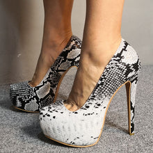 Load image into Gallery viewer, Luxury Brand Snake Women Shoes